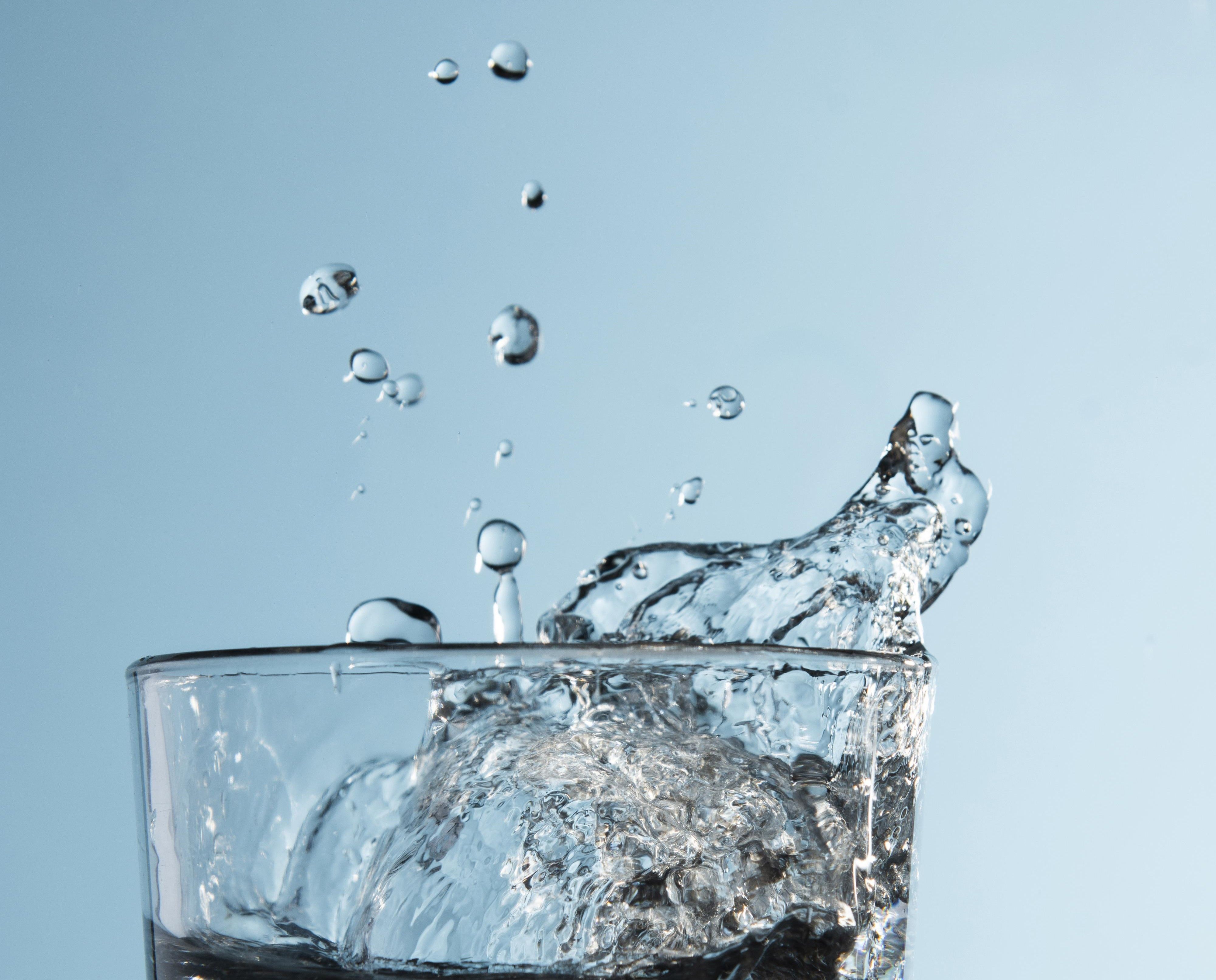 Clear Glass With Water